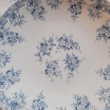 Rivanel blue opaline dessert plates – 1960s