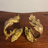 Bronze curtain tieback hook