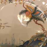 6 Gien France Caribbean dinner plates Magellan pattern Diameter: 22.5cm