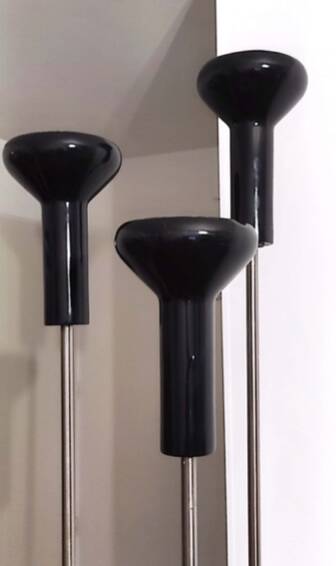Three lamps model 1073/3 Gino Sarfatti