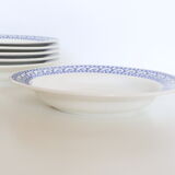 Set of 6 signed plates