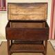 Old draining rack, chest, in solid oak