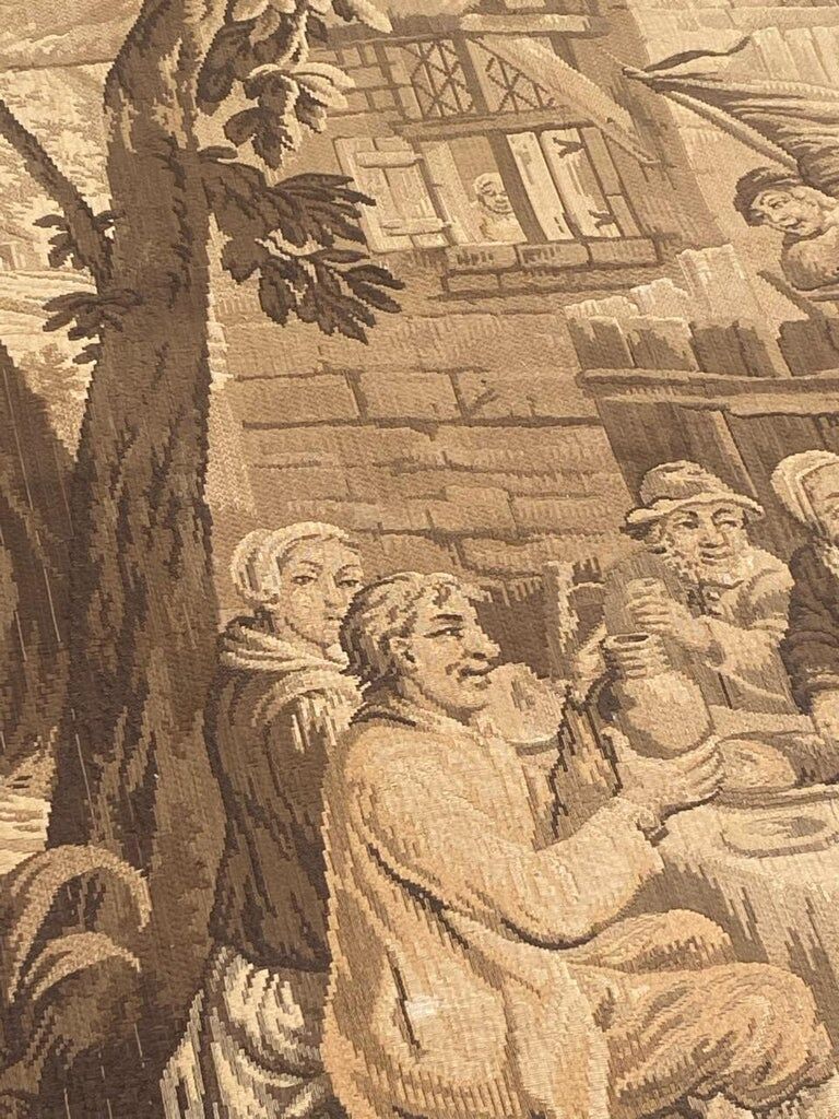 Ancient French tapestry