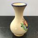 Ancient vase Quimper ceramics painted made a france vintage