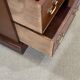English mahogany chest of drawers from the 1950s.