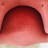 Pink armchair