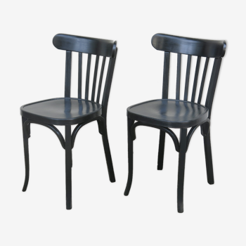 Paire de chaises bistrot