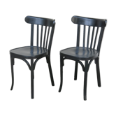 Pair of bistro chairs