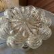 Ceiling light fixture in glass by Helena Tynell circa 1960.