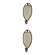Pair of vintage mirror sconces in tin
