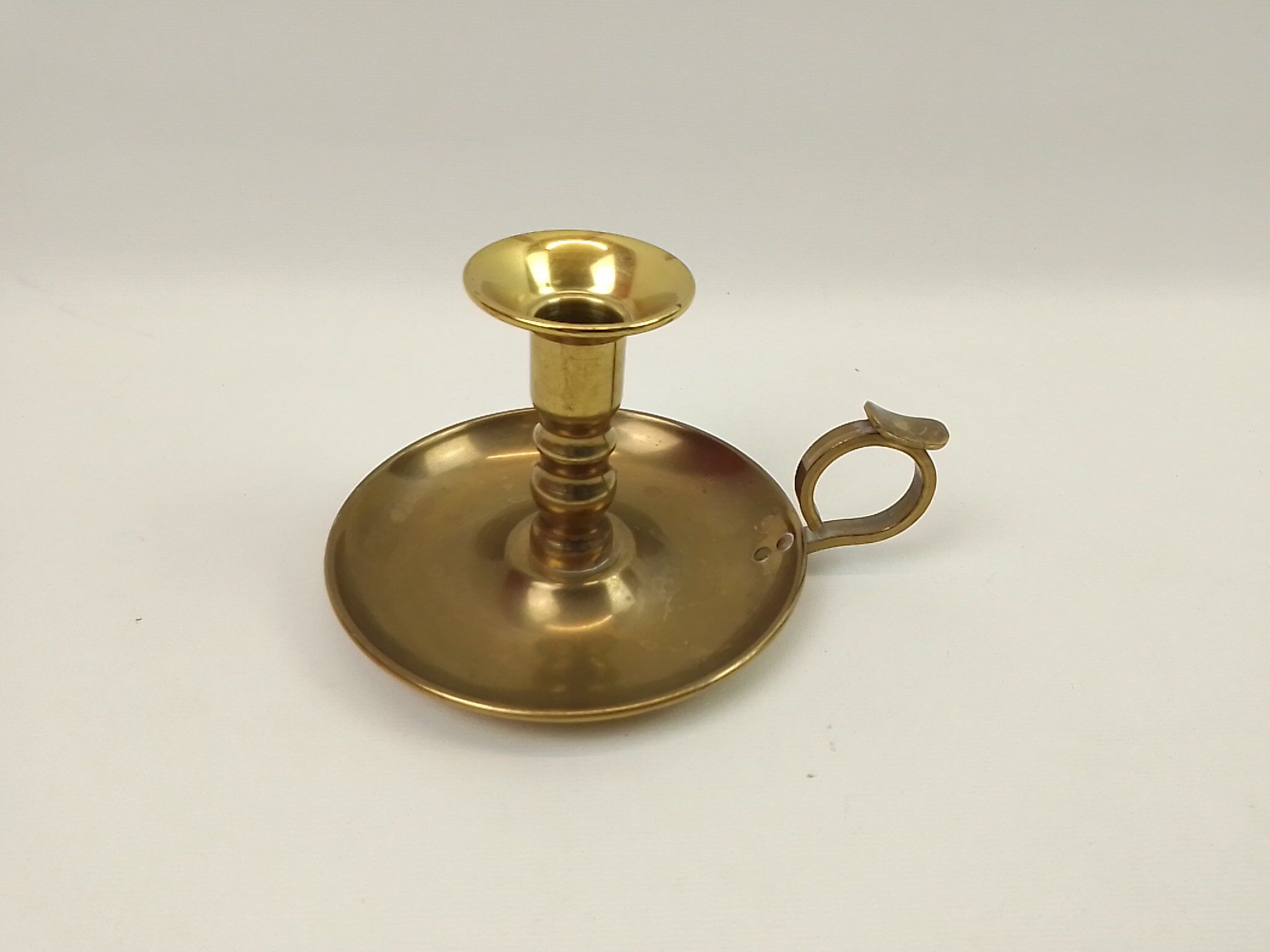 Brass candle holder 10 cm