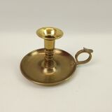 Brass candle holder 10 cm