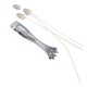 Silver sugar tongs with classic decoration