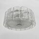 Mid-century glass tubes flush mount by Doria Leuchten, Germany, 1960s