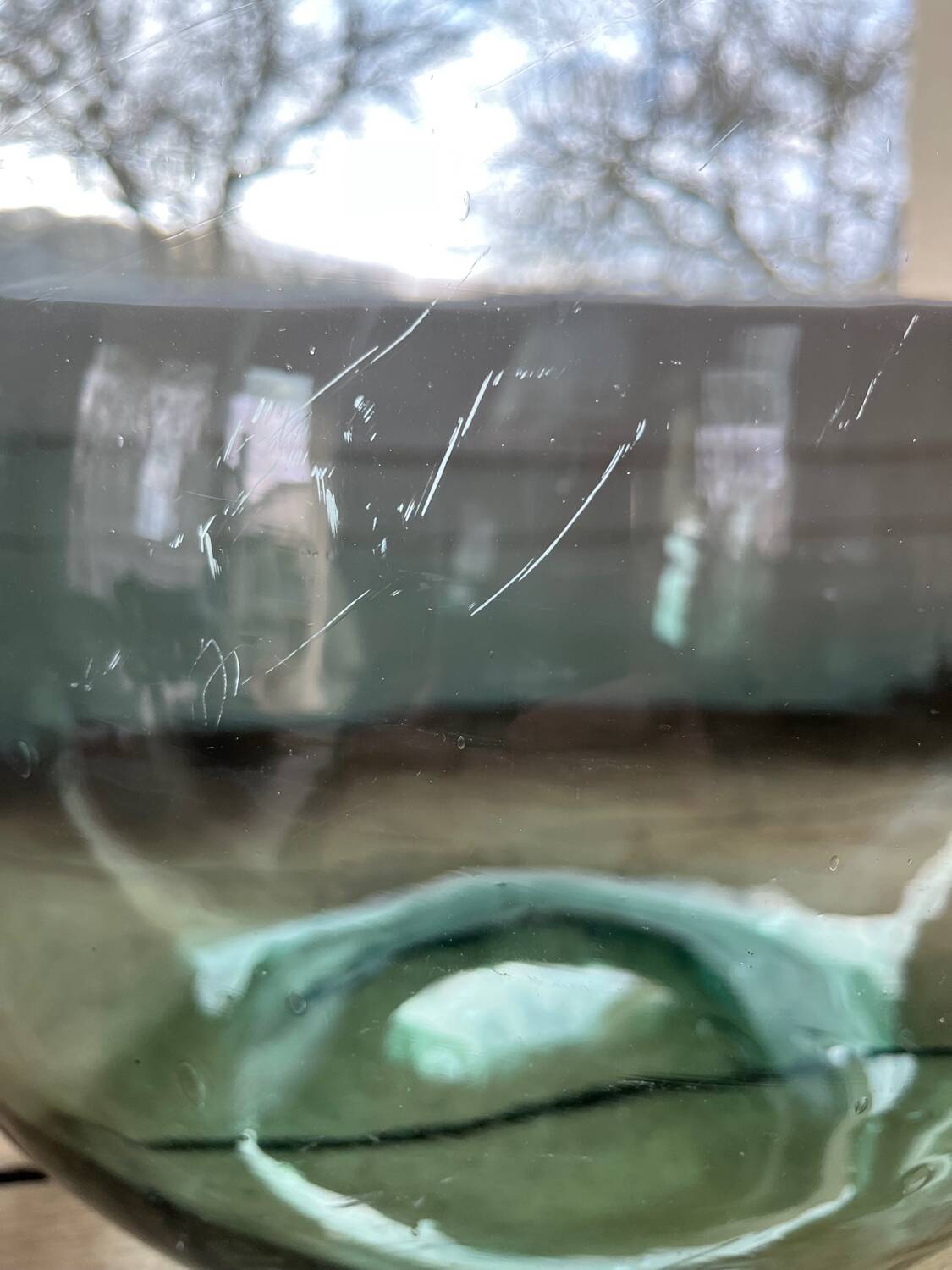 30L turquoise green demijohn