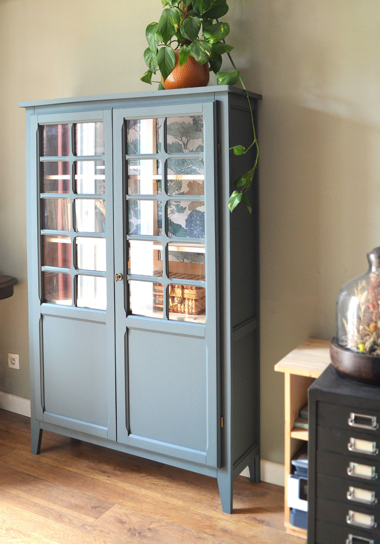 Parisian glazed wardrobe