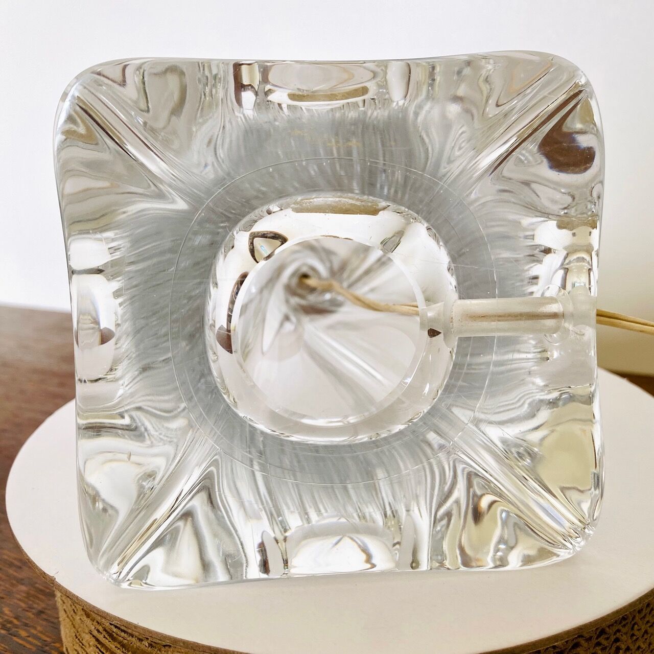 Transparant Val Saint Lambert Lamp