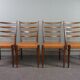 Ensemble de 4 chaises de salle à manger par Cees Braakman pour Pastoe