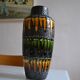 Scheurich Germany "Europ Linie" large ceramic vase Fat Lava 1970