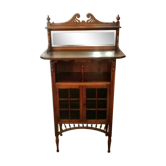 Meuble de rangement art nouveau en noyer