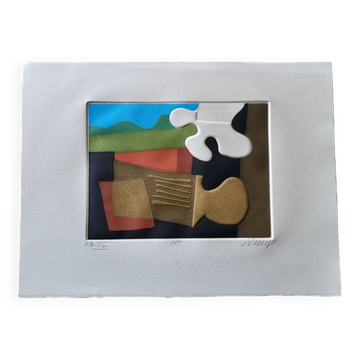 Artist's proof Bertrand Dorny, signed and numbered.