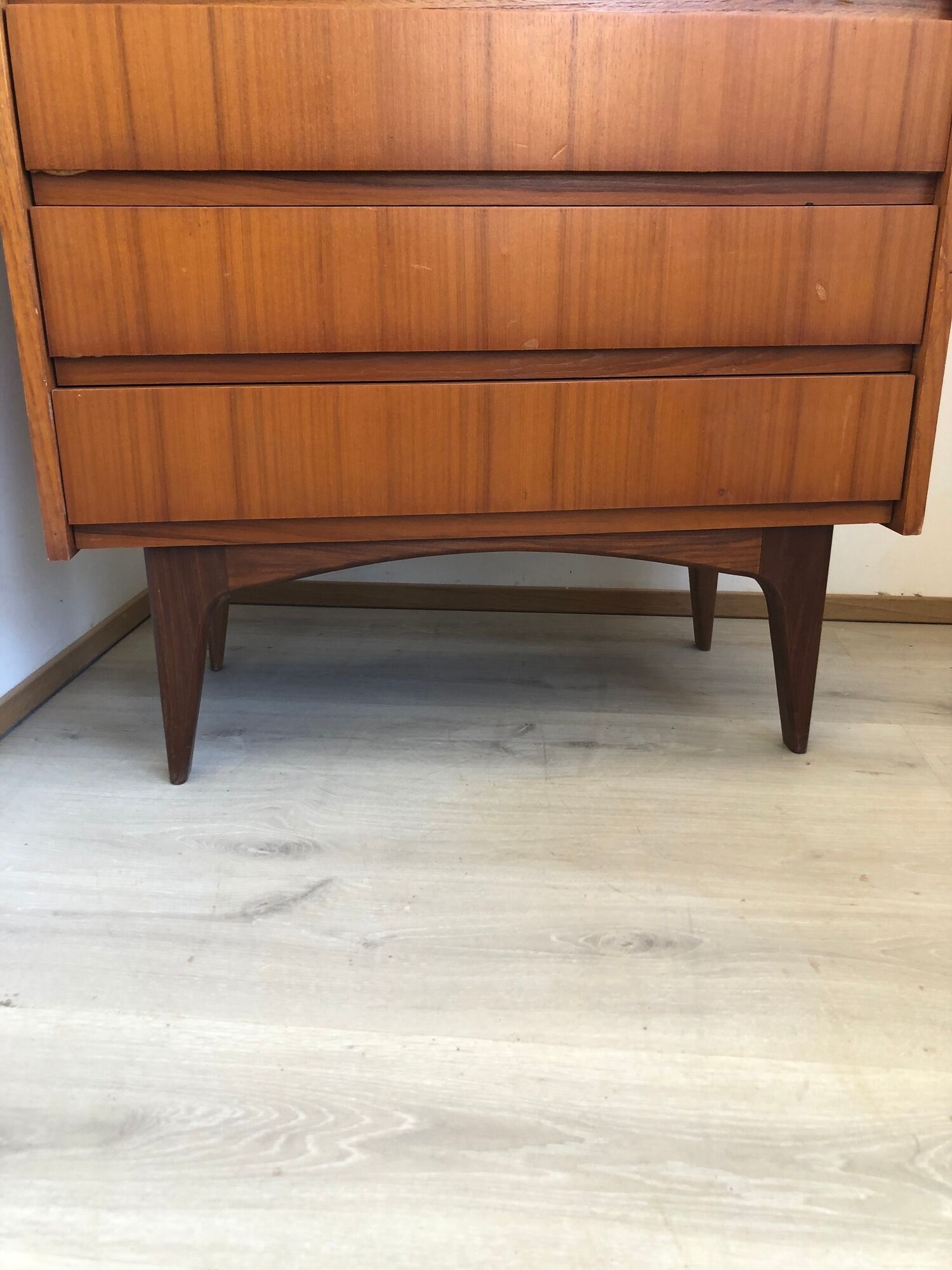 60s pine color secretary