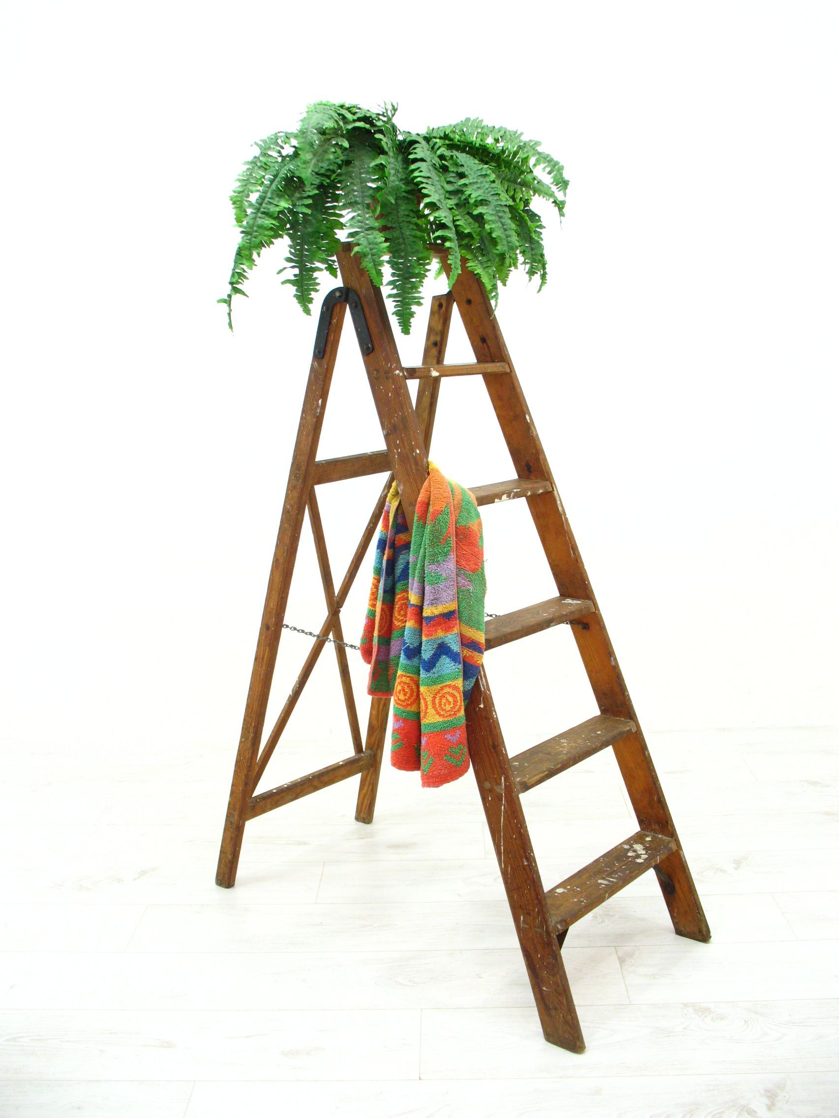 Vintage Folding Ladder, 1970s