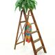 Vintage Folding Ladder, 1970s