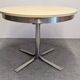 Extendable round table Space Age, Italy circa 1970