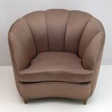 Gio Ponti Midcentury Rare Italian Curved Armchairs "Casa E Giardino" 1936