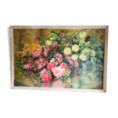 Tableau bouquet fleurs