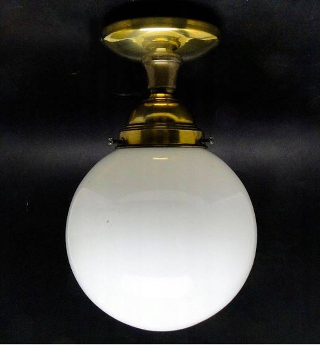 Polish pop-art style pendant lamp, 1950s