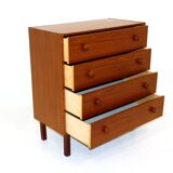 Commode en teck, Suède, 1960