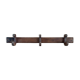 Oak wall-mounted coat rack