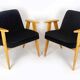 Ensemble de fauteuils modèle 366 de Józef Chierowski, Pologne, années 1960