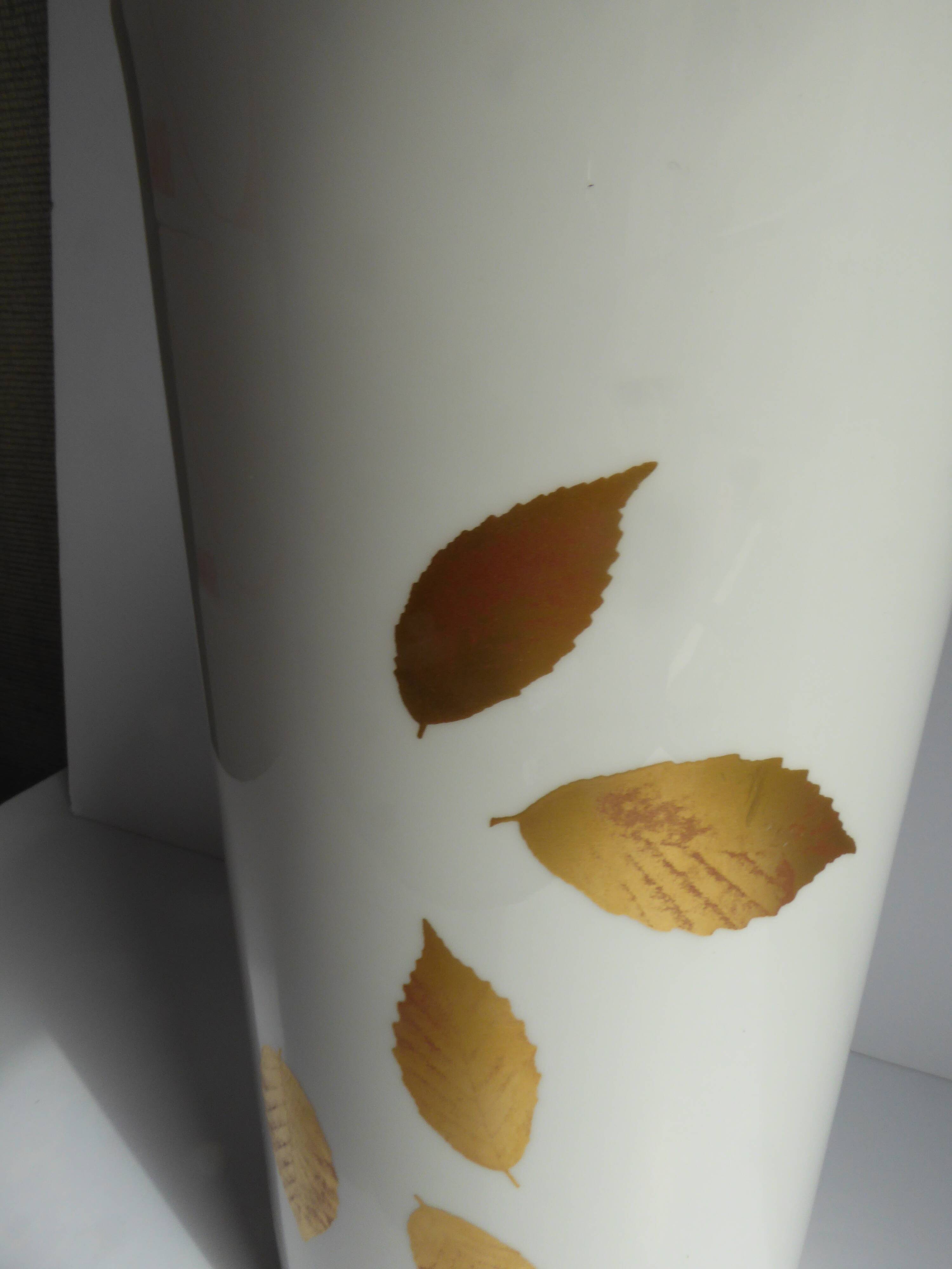Porcelain vase signed Dibbern