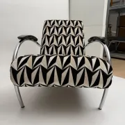 Tubular steel armchairs  by Gelderland, Netherlands, 1990, set of 2