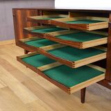 Danish enfilade in Rio rosewood by H. Rosengren Hansen 1960