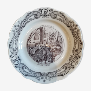 Plate Jules Verne, Michel l'Ormeraie. The propeller island