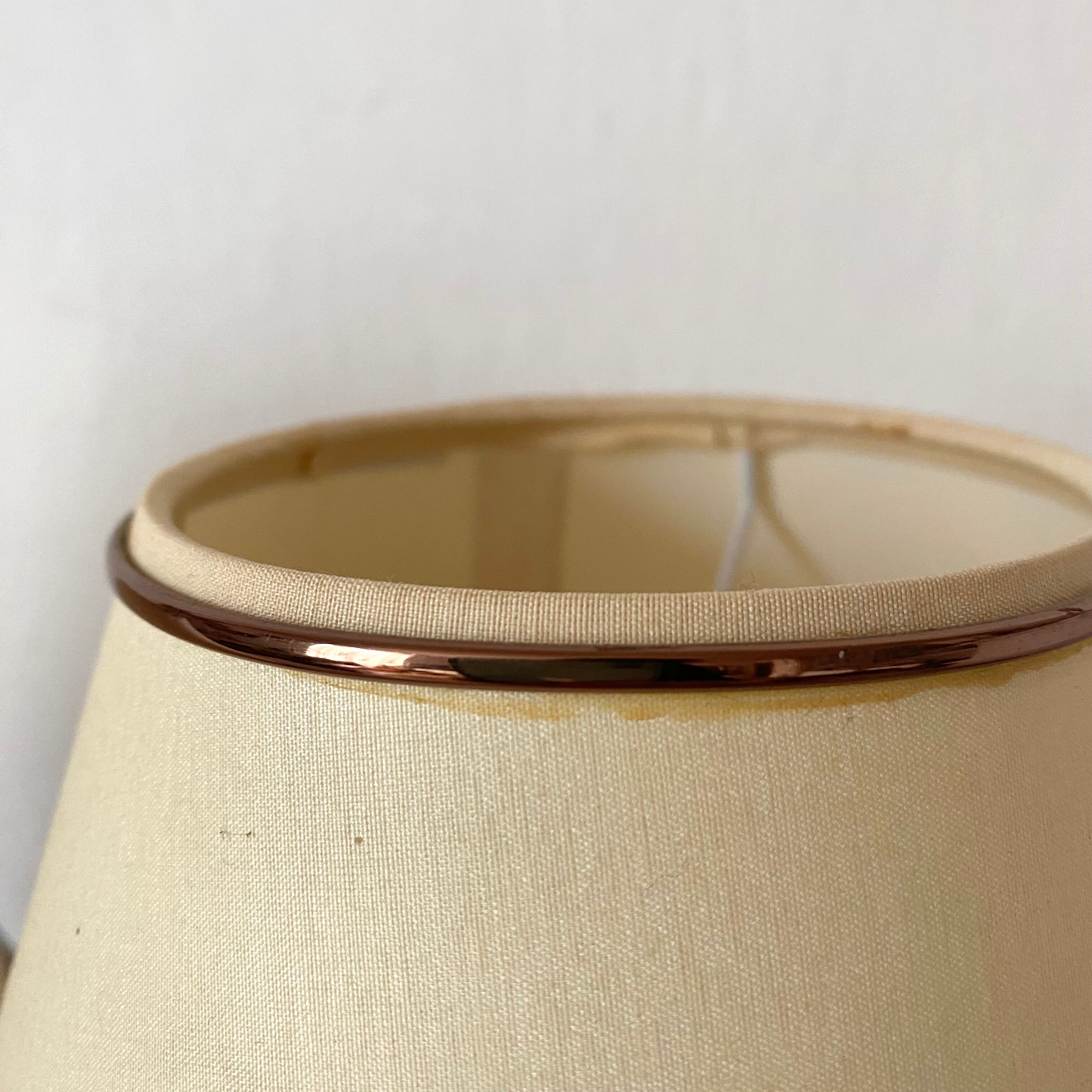 Pair of bedside lamps foot ball