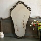 Miroir ancien en métal