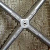 Vintage wooden tennis racket