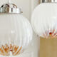 Suspensions Maxi globe Mazzega en verre de Murano