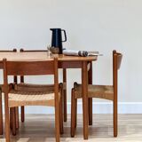 Mid-Century Danish teak extending dining table (Johannes Andersen)