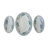 Trio of old serving dishes