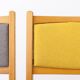 Set of 4 Vintage German Dining Chairs, Beechwood & Multicolor Upholstery