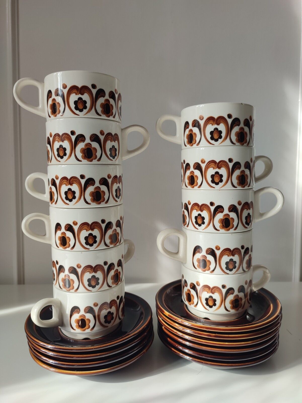 Vintage Gien coffee service