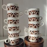 Vintage Gien coffee service