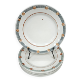 Set of 6 dessert plates St Amand Céranor Model Parame