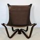 VINTAGE DANISH MID-CENTURY "VIKING" CHAIR BY JIM MYRSTAD 1973